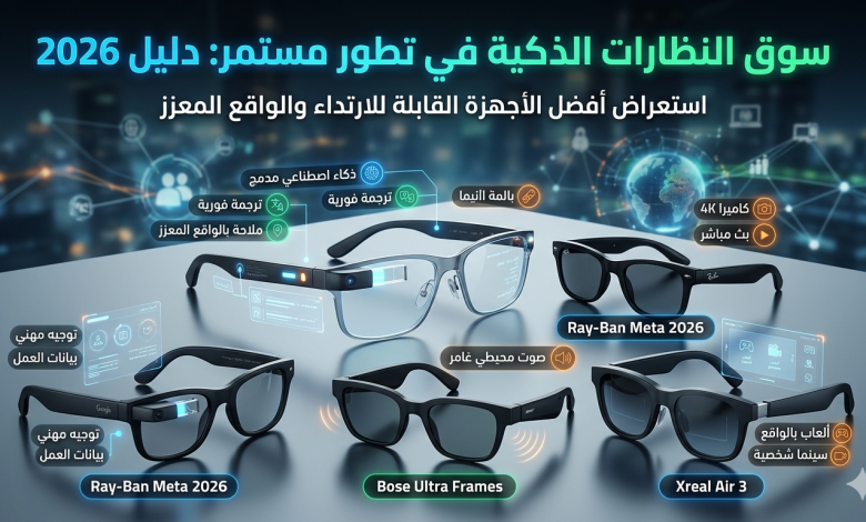 أفضل 7 نظارات ذكية في عام 2026